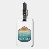 ケープコッドナショナルシーショアマサチューセッツ諸島 ラゲッジタグ (正面縦)