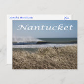 ケープコッドナンタケット、マサチューセッツ州はがき ポストカード (正面/裏面)