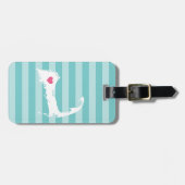 ケープコッドハート | ホームタウン ラゲッジタグ (正面横)