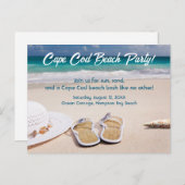 ケープコッドビーチパーティー! シーズンポストカード (正面/裏面)