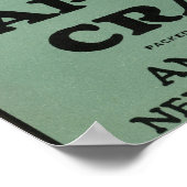 ケープコッドブルーバードブランドクランベリーラベル ポスター (角)