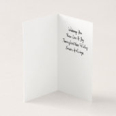 ケープコッドホリデーライトハウスグリーティングカード (内部)