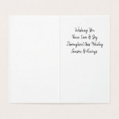 ケープコッドホリデーライトハウスグリーティングカード (内部フラット)