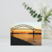 ケープコッドボーンブリッジ ポストカード (スタンド正面)