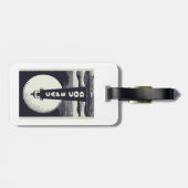 ケープコッドマサチューズライトハウスムーン ラゲッジタグ (裏面横)