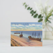 ケープコッドマサチューセッツヴィンテージ ポストカード (スタンド正面)