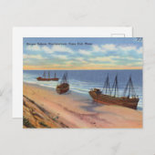 ケープコッドマサチューセッツヴィンテージ ポストカード (正面/裏面)