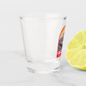 ケープコッドマサチューセッツ旅行芸術エンブレム ショットグラス (左)