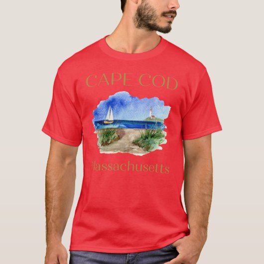 ケープコッドマサチューセッツ1 Tシャツ (正面)