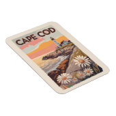 ケープコッドマサチューツパインタリートラベルアートレトロ マグネット (右側)