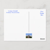 ケープコッドマスイースタムウィンドミルポストカード ポストカード (裏面)