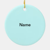 ケープコッドライトハウス セラミックオーナメント (裏面)