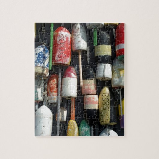 ケープコッドロブスターポットフロート ジグソーパズル (縦)