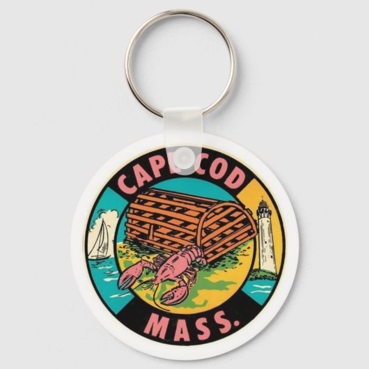 ケープコッドヴィンテージキーチェーン キーホルダー (正面)