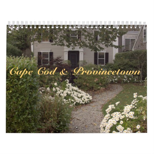 ケープコッド及びProvincetown カレンダー (カバー)
