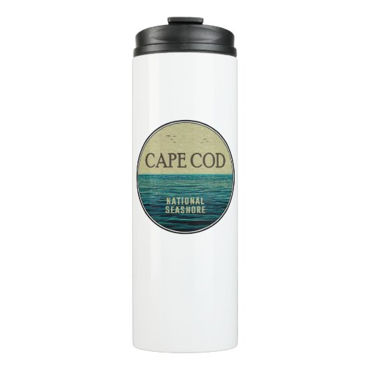 ケープコッド国立海岸海鳥 タンブラー (正面)