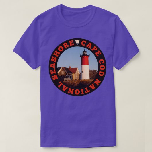 ケープコッド国立海辺サークル Tシャツ (デザイン正面)