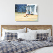 ケープコッド夕べ キャンバスプリント (インサイチュ (寝室))