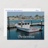 ケープコッド州立港港、MAポストカード ポストカード (正面/裏面)