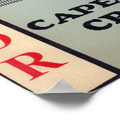 ケープコッド巡礼者イートモールクランベリーブランド ポスター (角)