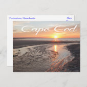 ケープコッド日の出、州都、MAポストカード ポストカード (正面/裏面)