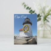 ケープコッド灯台，ナンタケット，マス葉書 ポストカード (スタンド正面)