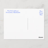 ケープコッド灯台Provincetown MAポストカード ポストカード (裏面)