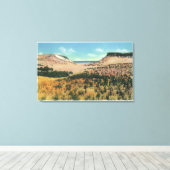 ケープコッド砂丘のビュー2 キャンバスプリント (インサイチュ (ウッドフロア))