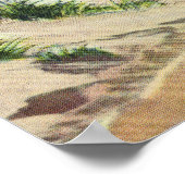 ケープコッド砂丘のビュー ポスター (角)