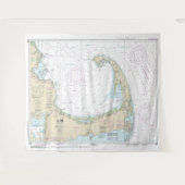 ケープコッド航海のベイ図13246 タペストリー (正面(横))