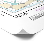 ケープコッド航海のベイ図13246 ポスター (角)