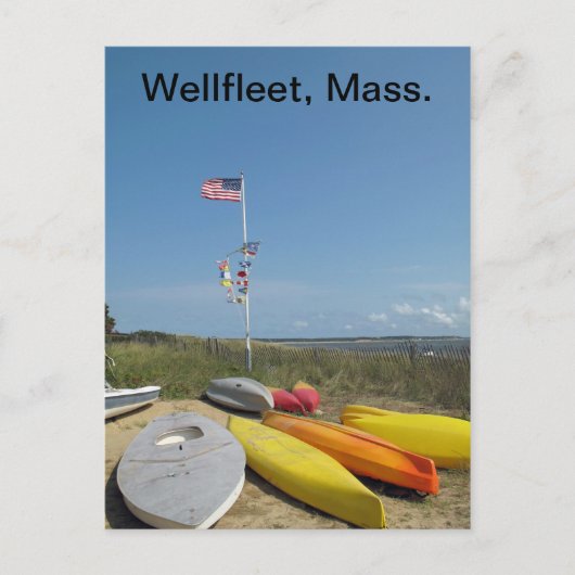 ケープコッド船庭 ポストカード (正面)