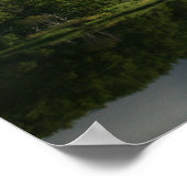 ケープコッド赤いボートのポスター ポスター (角)