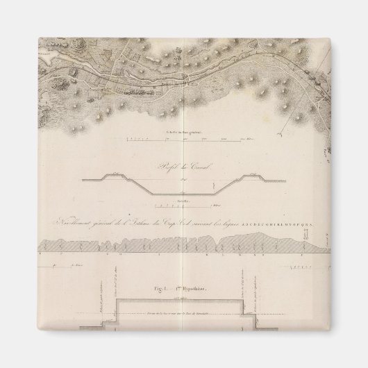 ケープコッド運河 マグネット (正面)