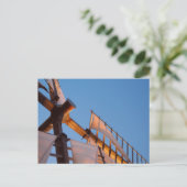 ケープコッド風車アットサンセット ポストカード (スタンド正面)