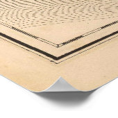 ケープコッド、マルタのブドウ畑とナントラケットの地図(1871年) ポスター (角)