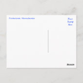 ケープコッド，州都，マサチューセッツ州はがき ポストカード (裏面)