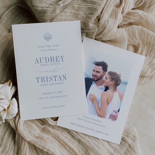 ケープコッド 海岸 ウェディング フォト セーブザデート
