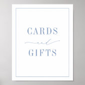 ケープコッド 海岸 ブルー カード&ギフト ポスター (正面)