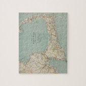 ケープコッド(1917年)のヴィンテージの地図 ジグソーパズル (縦)