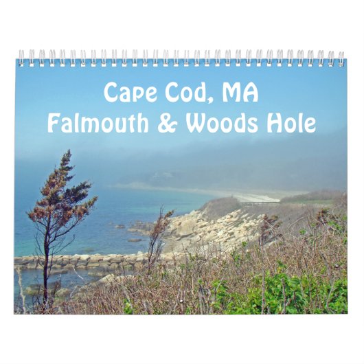 ケープコッド， MA - Falmouth & Woods Hole – カレンダー (カバー)