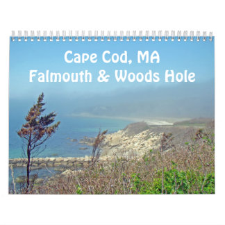 ケープコッド， MA - Falmouth & Woods Hole – カレンダー