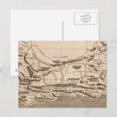 ケープコロニーの地図：アーロースミス ポストカード (正面/裏面)