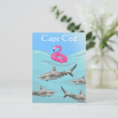 ケープコーユーモアのあるドホワ素晴らしイトシャークビーチ ポストカード (スタンド正面)