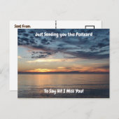 ケープコー恋しく思ドビーチを乗り越えて ポストカード (正面/裏面)