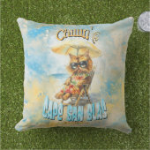 ケープサンブラスフロリダビーチラウンディングキャット アウトドアクッション (芝生)