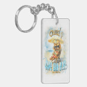 ケープサンブラスフロリダビーチラウンディングキャット キーホルダー (正面左)