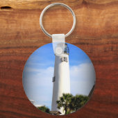ケープセントジョージライトハウス – ST.フロリダ州ジョージ島 キーホルダー (正面)
