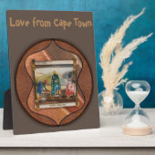 ケープタウンからの思い出 フォトプラーク (側面)