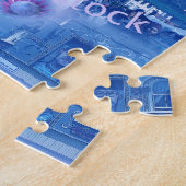 ケープタウンに関するギフトボックス付きパズル ジグソーパズル (側面)